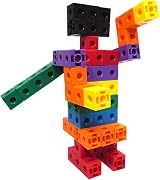 SHAWE Kids Construction Toys Snap Cube Educational Building Set 100 pcs view 5
