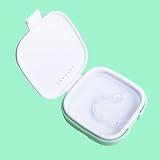 Enc ase Dental Retainer Case with Bath Grey Dual Purpose Hygienic Denture Case view 4