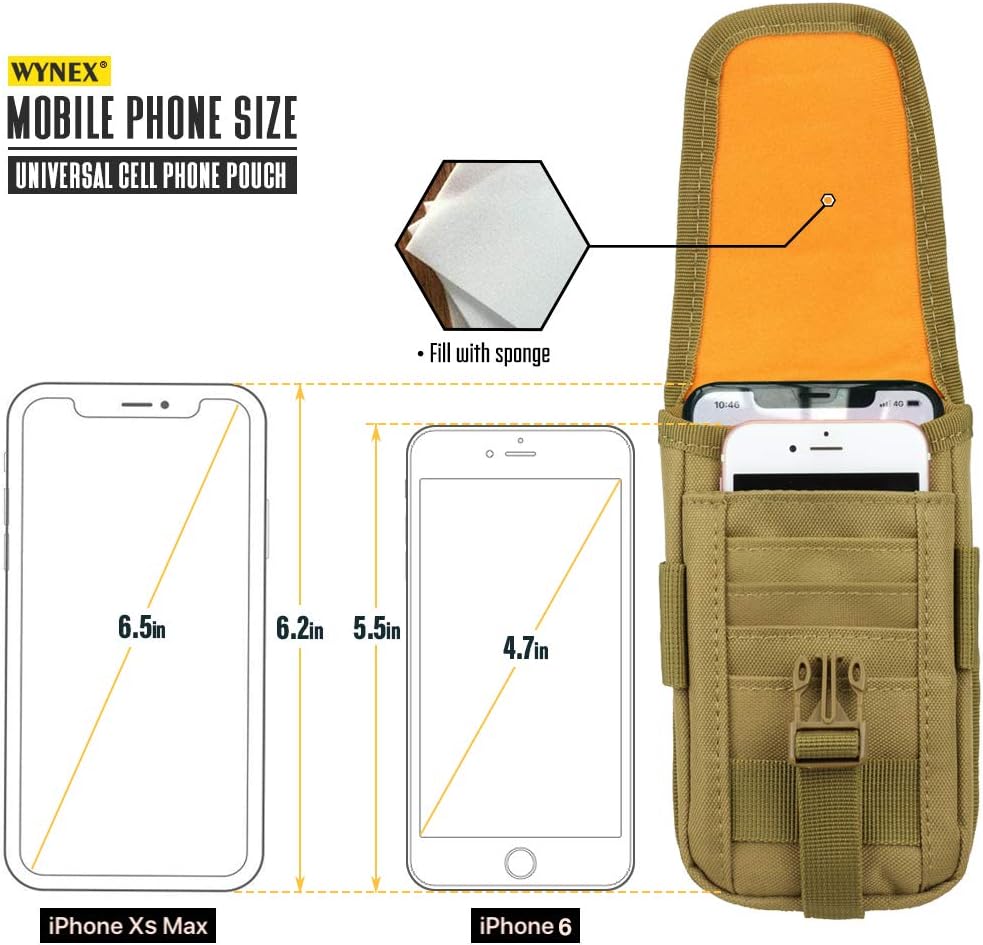 WYNEX Tactical Phone Pouch Molle - Image 5
