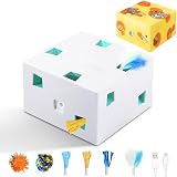 Migipaws 3-in-1 MigiBox Cat Toy Rechargeable Interactive Box 12 Holes view 1