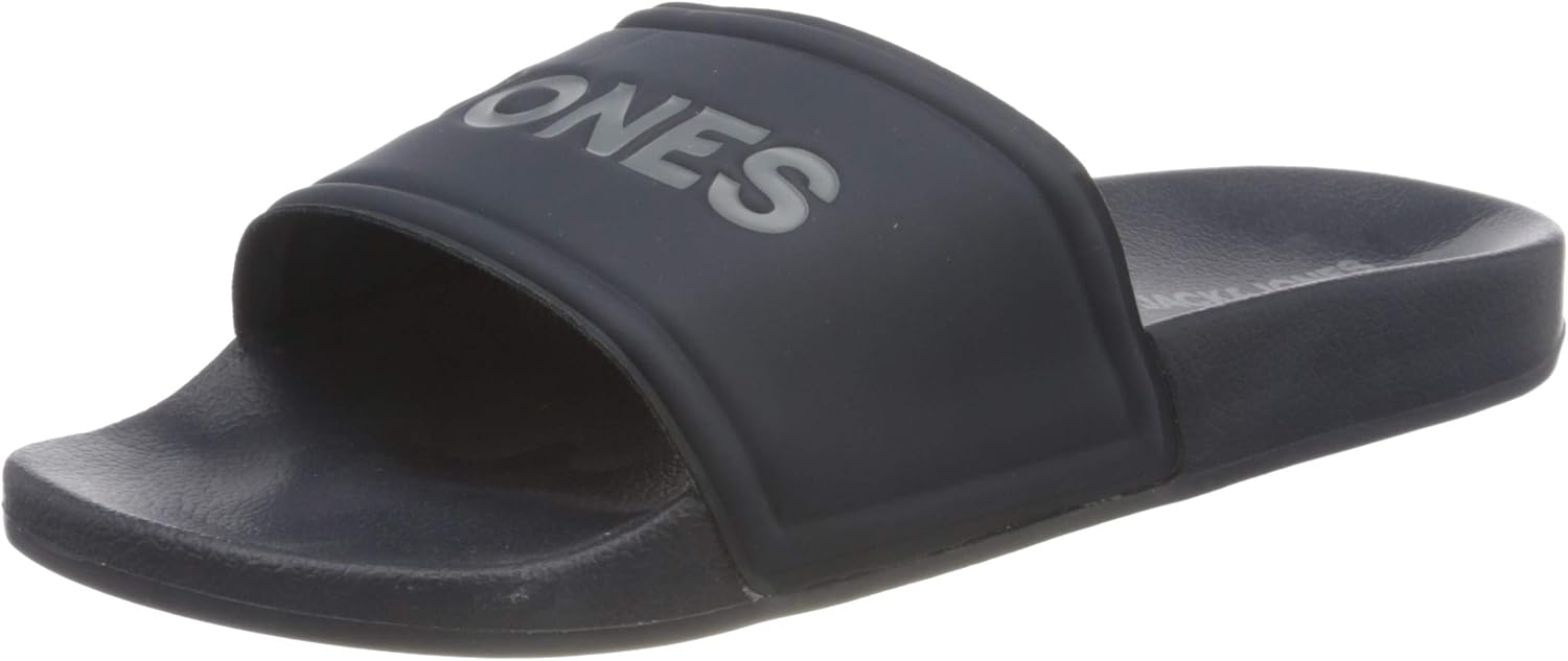 Amazon.com | Jack & Jones Men's Slide Flat Sandal | Sandals