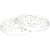 Cosori Food Dehydrator Accessories, Plastic Trays, 5 Trays CFD-N051-W Only | Compatible with Cosori 5 Trays CFD-N051-W Only, BPA-Free, 2-Pack