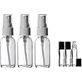 Perfume Studio Fragrance Making 6-Piece Set; 3, 1oz Empty Glass Sprayer Bottles and 3, 7ml Glass Roll-on Bottle. (Perfume Making Kits, 6-Piece Set)