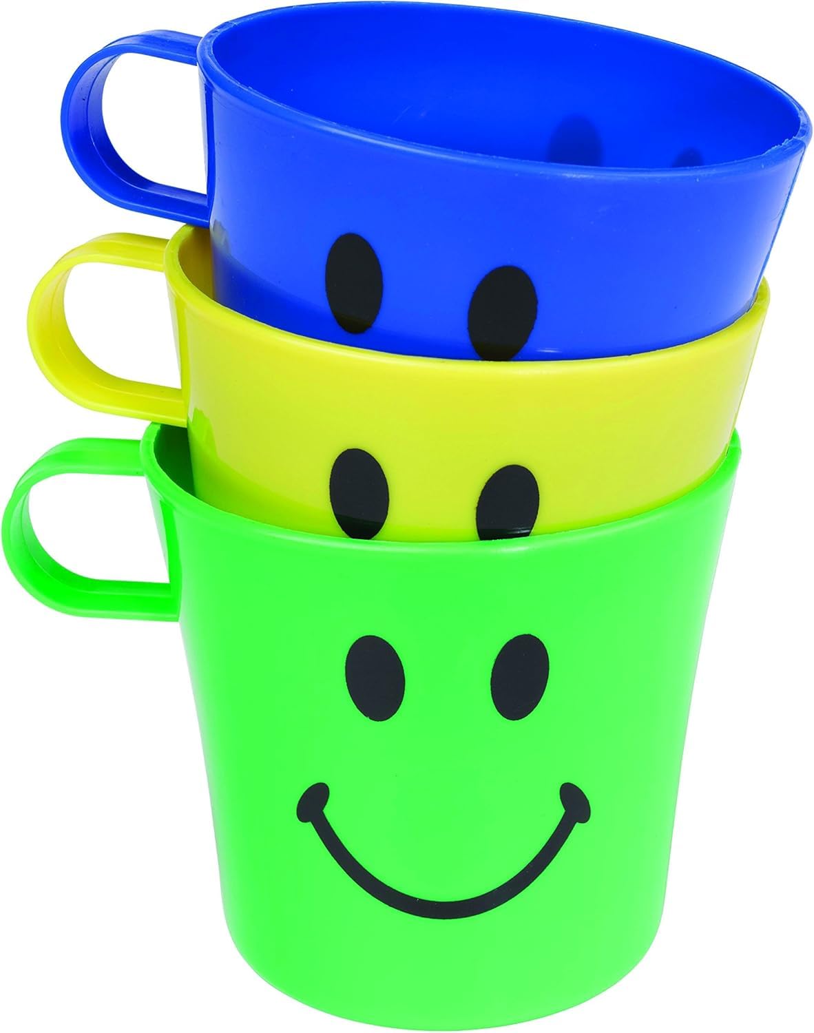 Chef Aid Smiley Face Cups, 3 Piece Set