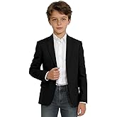 YuanLu Boys Suit Jacket Formal Dress Jacket Slim Fit Sport Coat for Kids