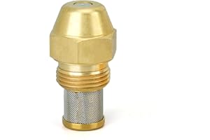 ZVHZQEMMT Diesel Fuel Jet Brass Oil Nozzle Burner, 45Degree Methanol Combustion Engine 45 Degree, Tap Water Atomizing Lucky(4
