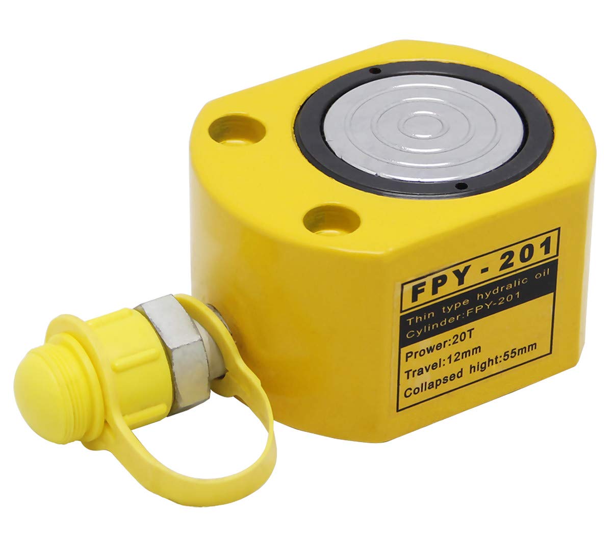 newtry-20-ton-stoke-13mm-0-51-inch-mini-low-profile-hydraulic-cylinder