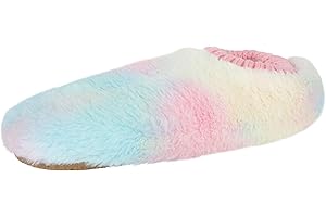 Jessica Simpson Women’s and Girl’s Plush Fleece Lined Slipper Socks with Anti-Slip Sole- Mommy & Me Set Options