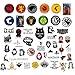 51pcs Game of Thrones Stickers Winter is Coming Fire and Blood,KONLOY Stickers Decal for Water Bottles Vinyl Sticker MacBook Mac Air Pro Retina Laptop