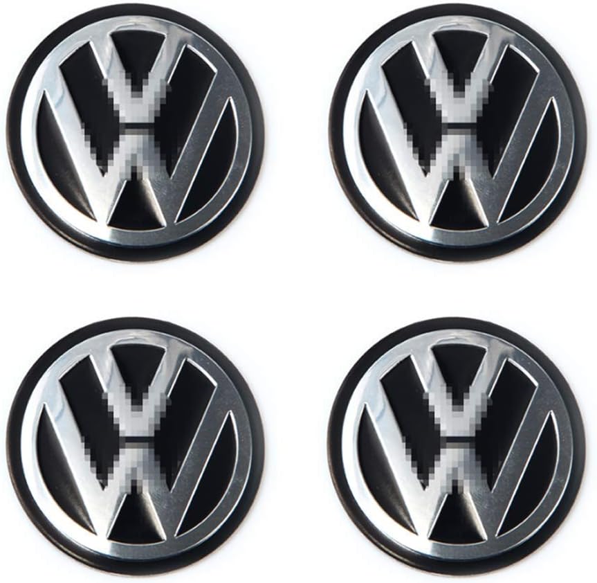 4PCS 56.5mm 2.2'' Auto Car Styling Accessories Emblem Badge Sticker Wheel Hub Caps Centre Cover fit VW Volkswagen B5 B6 MK4 MK5 MK6 Golf Polo Passat SAGITAR Jetta CC MAGOTAN Scirocco Eos