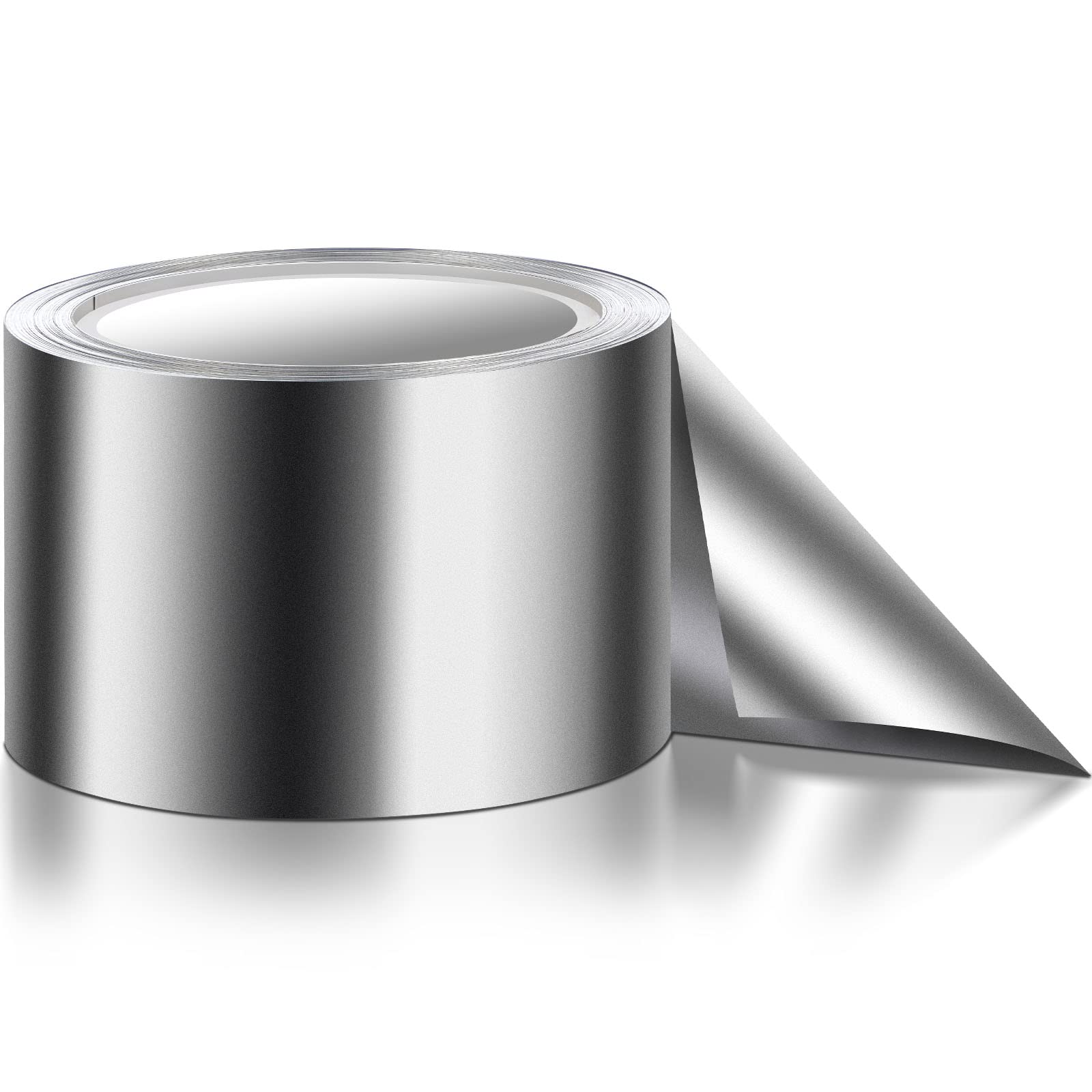 Photo 1 of Dunzy 1 Roll 65.6' Long x 2.5'' Wide Zinc Strip for Roof Moss Prevention, Zinc Metal Strip to Prevent Roofing Stains