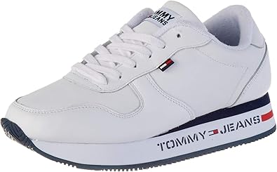 tommy jeans flatform trainers
