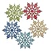 Christmas Tree Ornaments (50 PCS) Christmas Ornaments Set, Christmas Home Decorations, X-mas Holiday Indoor and Outdoor Hanging Décor, Pinecones, Stars, Bells, Reindeers, Candy Canes, Butterflys, Sant