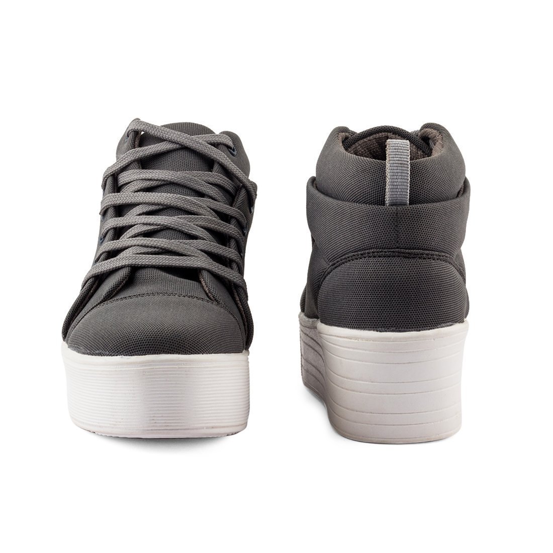 clymb women girls canvas heel sneakers