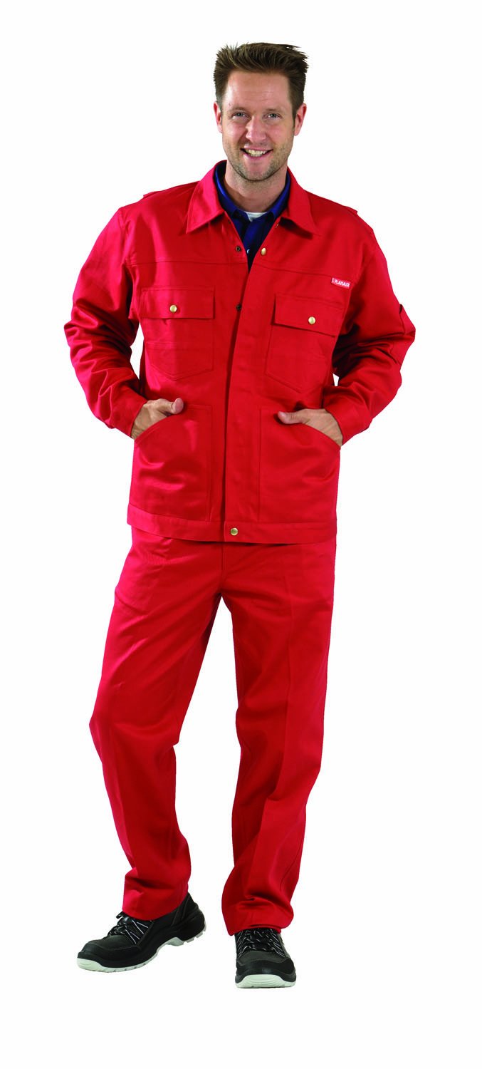 Planam 531024 Size 24 "BW 345" Trousers - Mid Red