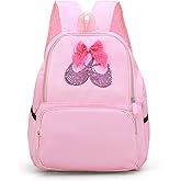 Yitengteng Ballet Dance Backpack for Little Girls Ballerina Bag for Dance Toddler Dance Bag