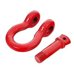 Smittybilt 13047R D-Ring Shackle 3/4" Threaded Pin
