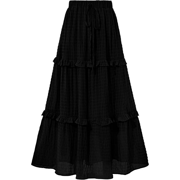 Amazon.com: HGps8w Womens Elegant Dots Swing Tulle Maxi Skirt