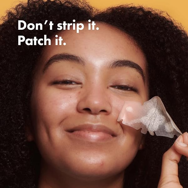 MIGHTY PATCHES FOR NOSE PORES FROM HERO COSMETICS – XL HYDROCOLLOID PIMPLES, ZITS AND OIL – DERMATOLOGIST-APPROVED OVERNIGHT PORE STRIPS TO ABSORB ACNE NOSE GUNK (10 COUNT)