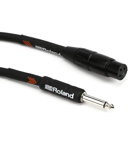 Roland XLRケーブル Amazon.com: Roland Gold Series Neutrik XLR Microphone Cable