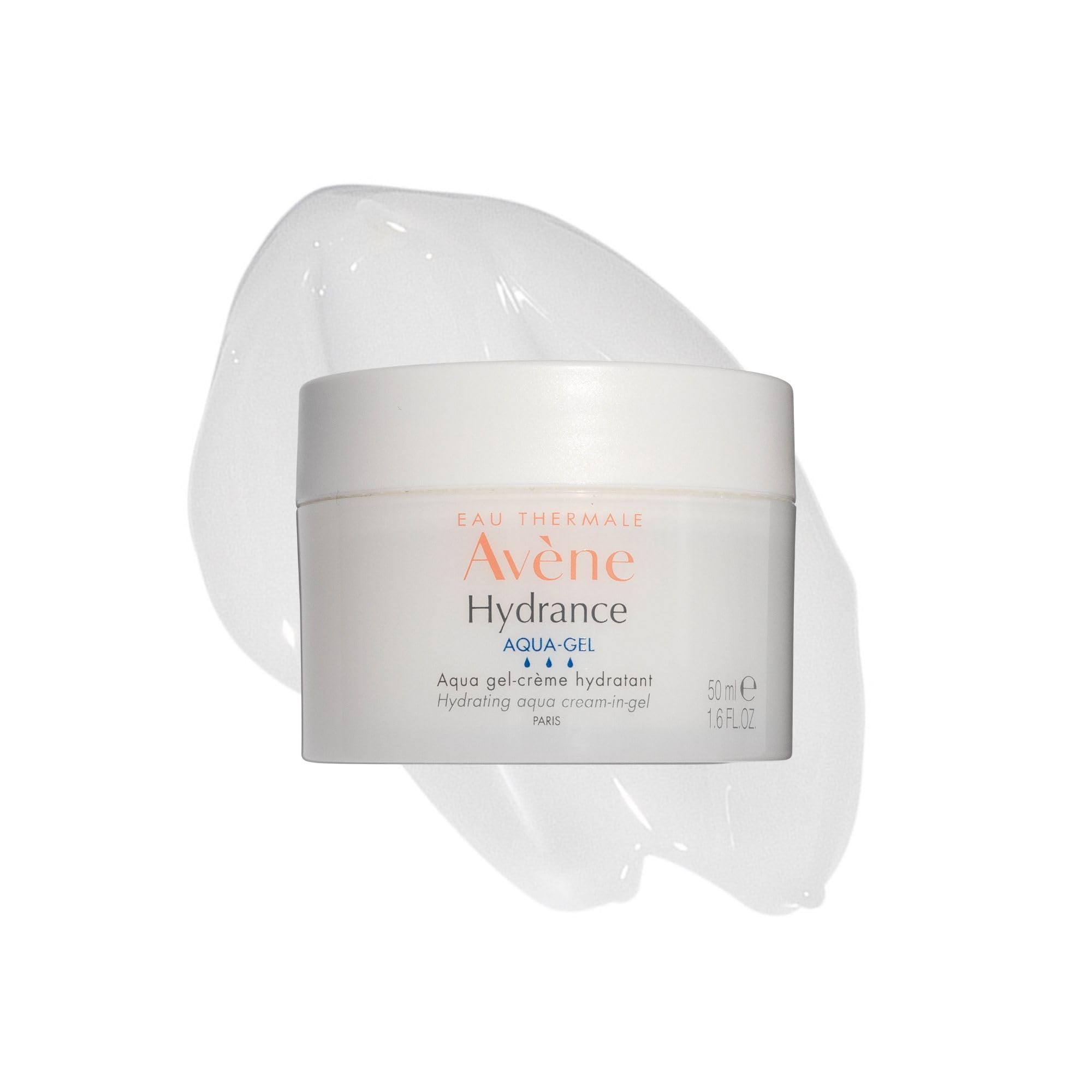Photo 1 of Avène Hydrance Hydrating Aqua Cream-in-Gel, Face Moisturizer, For Dry Skin, With Hyaluronic Acid, 24 Hour Hydration, Antioxidant Protection, 1.6 Oz