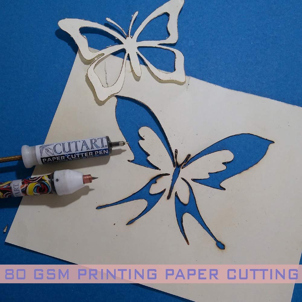 Cutart Pro Kit Stencil Cutter Finest Fastest and Easiest Pens for Paper and Plastic Sheet Design