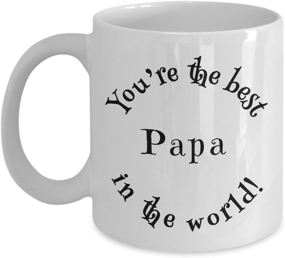 world's best papa mug