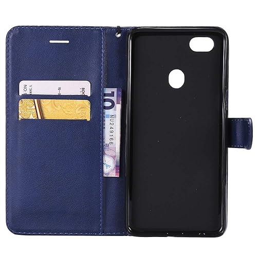 Oppo F7 Case, Anzeal Soft Skin Slim Wallet Case PU Leather Wallet