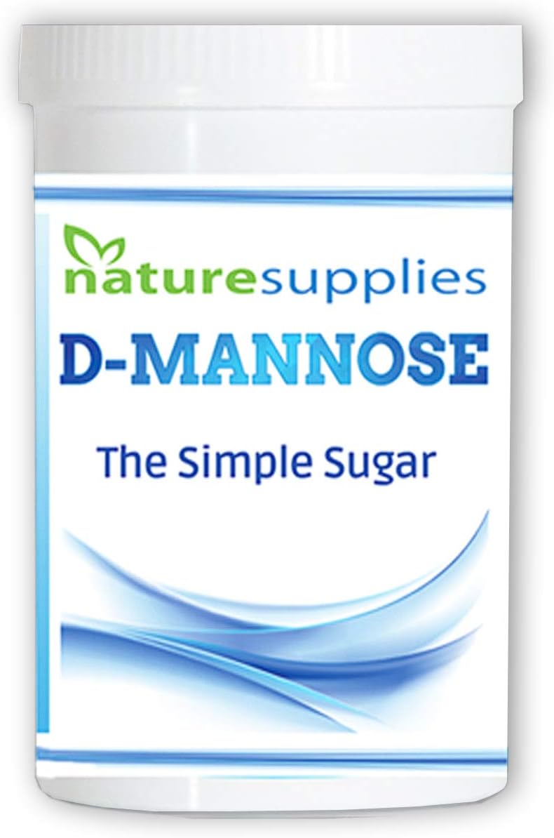 D Mannose Powder 50g Pack, Pure D-Mannose for Natural Support, (NOT D Mannose Capsules or Tablets) GMO Free, Vegan Friendly