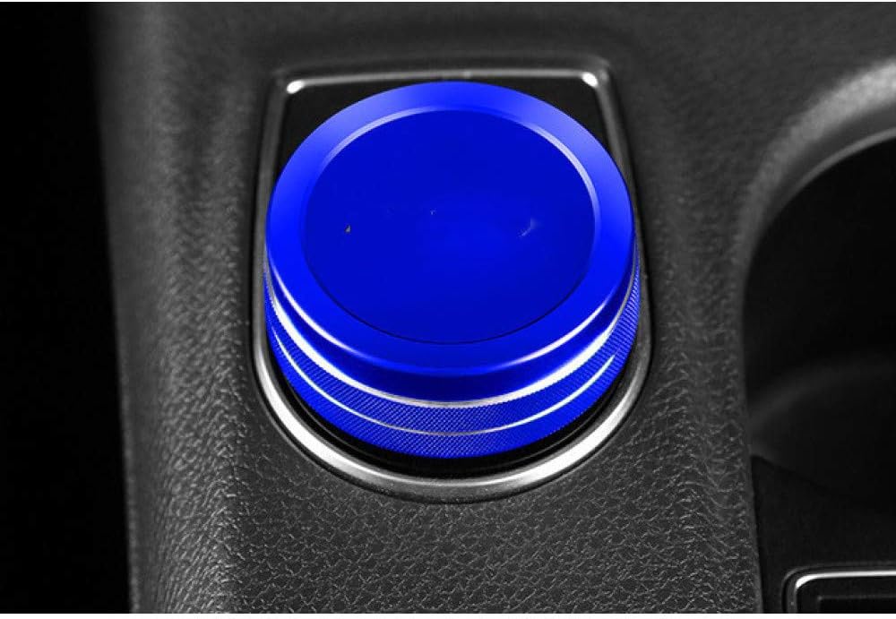SBCX For Mercedes W203 W204 W205 W211 Benz A B C E Class GLK GLA CL GL SLK GLS AMG Car Styling Stickers Multimedia Knob Cover