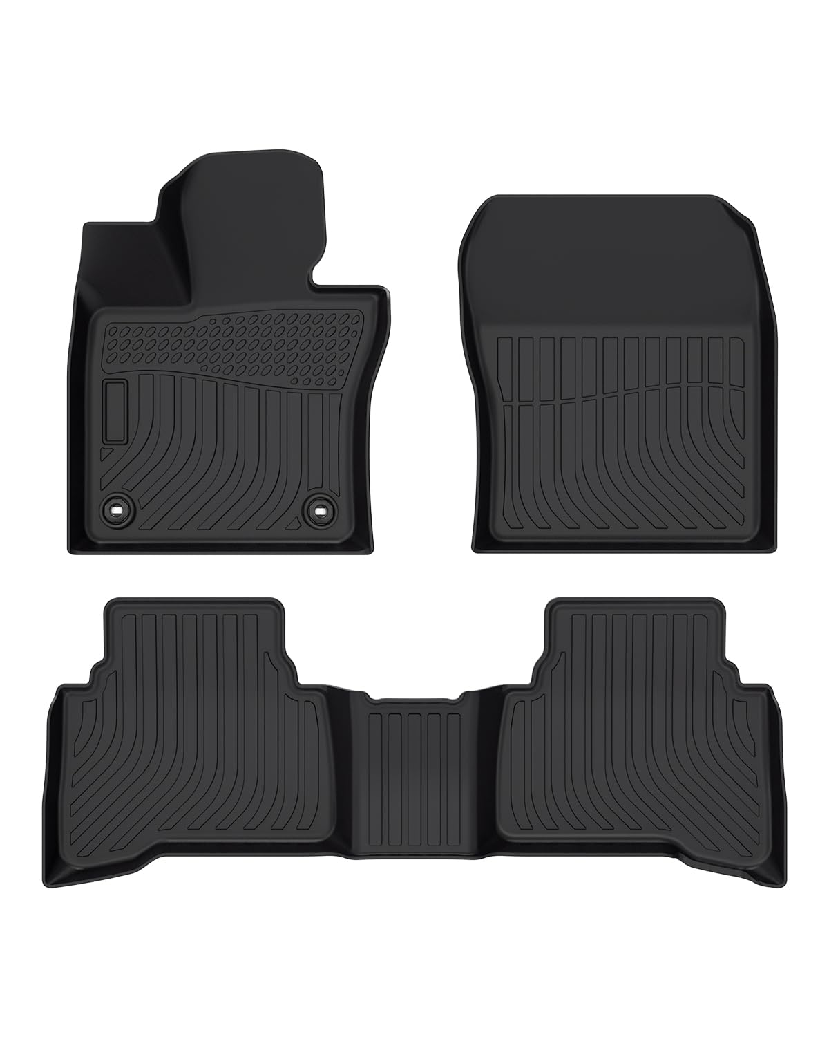 Photo 1 of Cartist Floor Mats Custom Fit for Toyota Prius (Include Prime) 2023 2024 2025 Accessories All Weather Floor Liner Front & 2nd Row Car Carpet Protection TPE Odorless