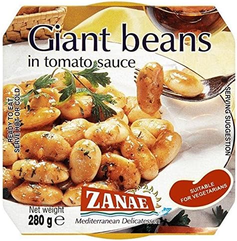 Zanae Butter Beans in Tomato & Onion Sauce 280g - Pack of 2