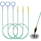 Kelly's Collection 30 Inch Drain Snake Hair Clog Remover, Anti-Break Metal with Nylon Layer Sink Snake, Shower Drain Cleaner 