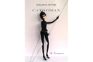 Doll amigurumi: Catwoman doll Pattern, doll amigurumi, doll crochet