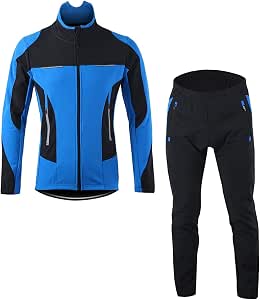 Amazon.com: AiKuJia Ciclismo Chaquetas Hombres Invierno Ciclismo Ropa Set  Deportes al aire libre : Todo lo demás