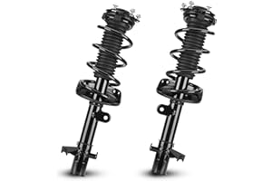 YOUXMOTO Front Complete Struts Spring Assembly Shocks Absorbers for Honda CR-V 2.4L 2007 2008 2009 2010 2011, for CRV 2.4L AWD 2012 2013 2014, Replace for 1333365L, 1333365R (Set of 2)
