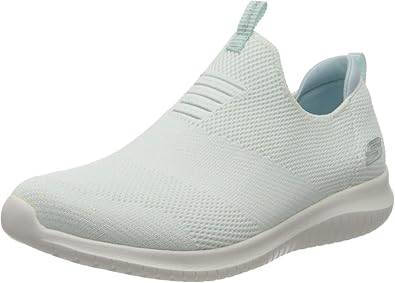 skechers sports flat knit sock trainers