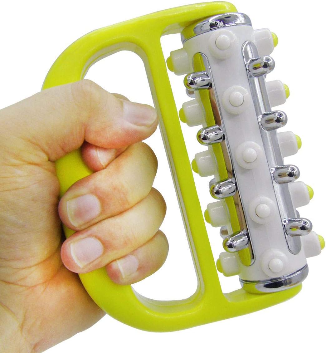 Cellulite Massager Muscle Roller for Fat Blasting Muscle Fascia Release Cellulite Roller Tools for Legs Mini Trigger Point Deep Tissue Myofascial Release Tool Body Massager for Men and Women