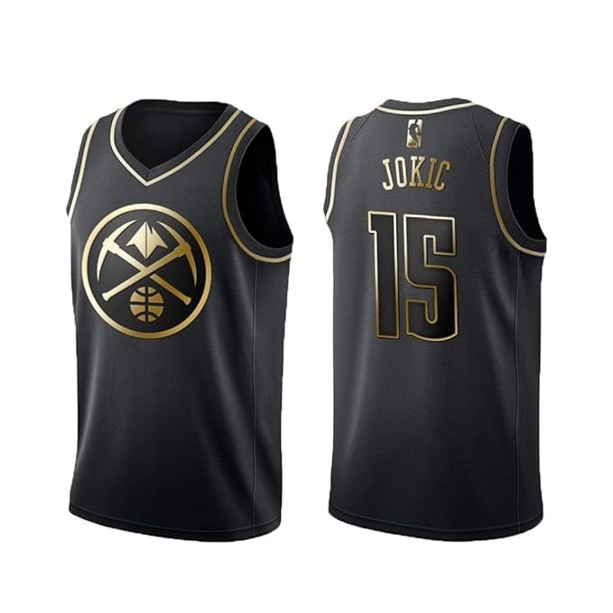 Sudadera de Verano NBA Jersey Denver Nuggets 15# Ropa de ...