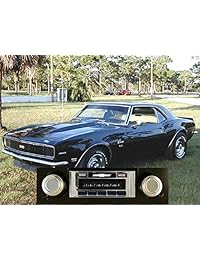 Estéreo de autosonido personalizado compatible con Camaro BLACK Dash 1967 1968, EE. UU., 630 II Alta potencia, 300 vatios AM, radio   estéreo para auto AM