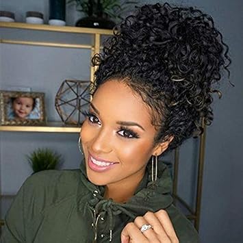 Amazon Com Curly 360 Wig Pre Plucked Ms Ilsa Indian Remy Human