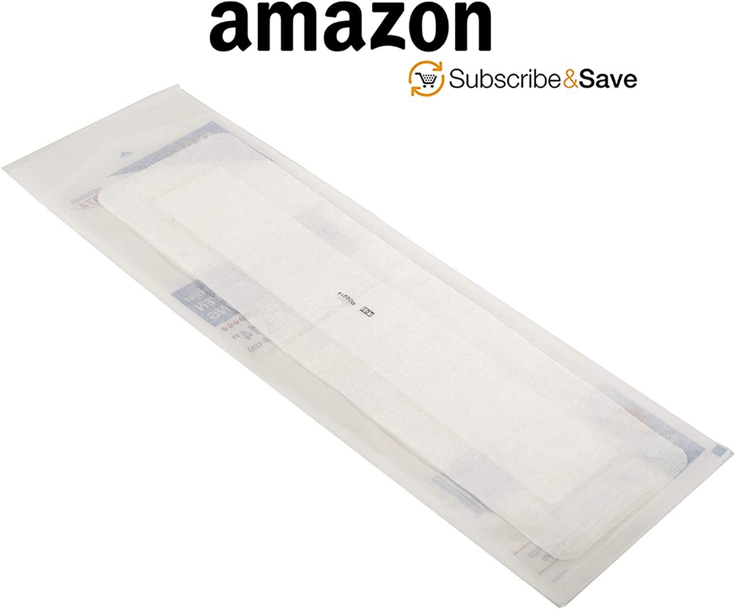 Dukal Island Dressing. Pack of 25 Adhesive Dressings 4" x 14" for Wound Protection. Sterile dressings with Non-Adherent Island pad. Single use: Health & Personal Care