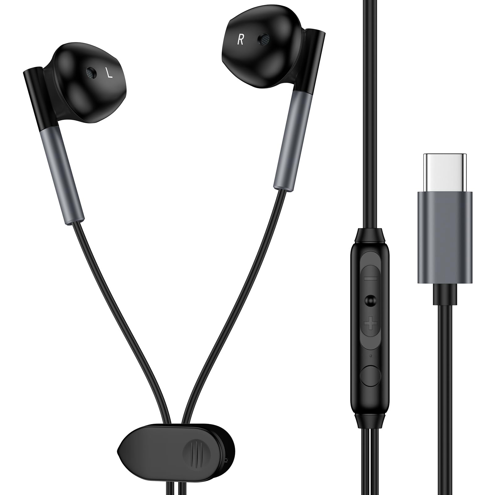Photo 1 of Samsung Earbuds USB C Wired Headphones for Samsung Galaxy A17 A16 5G A35 S25 Ultra S25+ A26 A36 A56 A55 S24 Plus FE A54 S23 S22 A53, Type C Earphone USBC Ear Buds with Microphone Volume Control