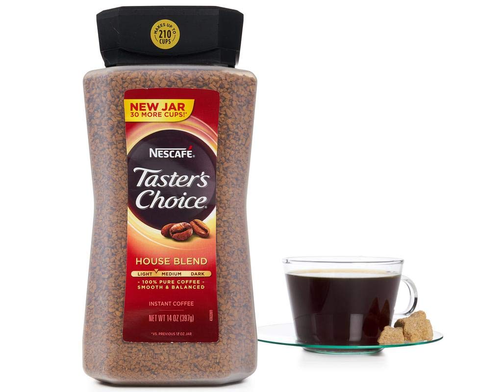 Nescafe Taster's Choice House Blend Instant Coffee Light/Medium