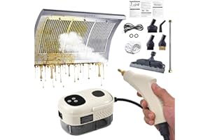 BAUSATZ Handheld Steam Cleaner for Home, Car Detailing, Furniture, Kitchen, Glass Window - Portable Steamer