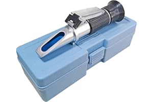 Agriculture Solutions Antifreeze Refractometer Displaying in Fahrenheit for Checking Freezing Point of Automobile Antifreeze Systems and Battery Fluid Condition. Battery Acid, Glycol, Coolant, Antifreeze Tester