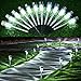 Solar Lights Outdoor, Solar Outdoor Lighting Solar Pathway Lights Outdoor Garden Lights Waterproof Stainless Steel Landscape Lighting For Garden - 12PCS (Gardening lights)