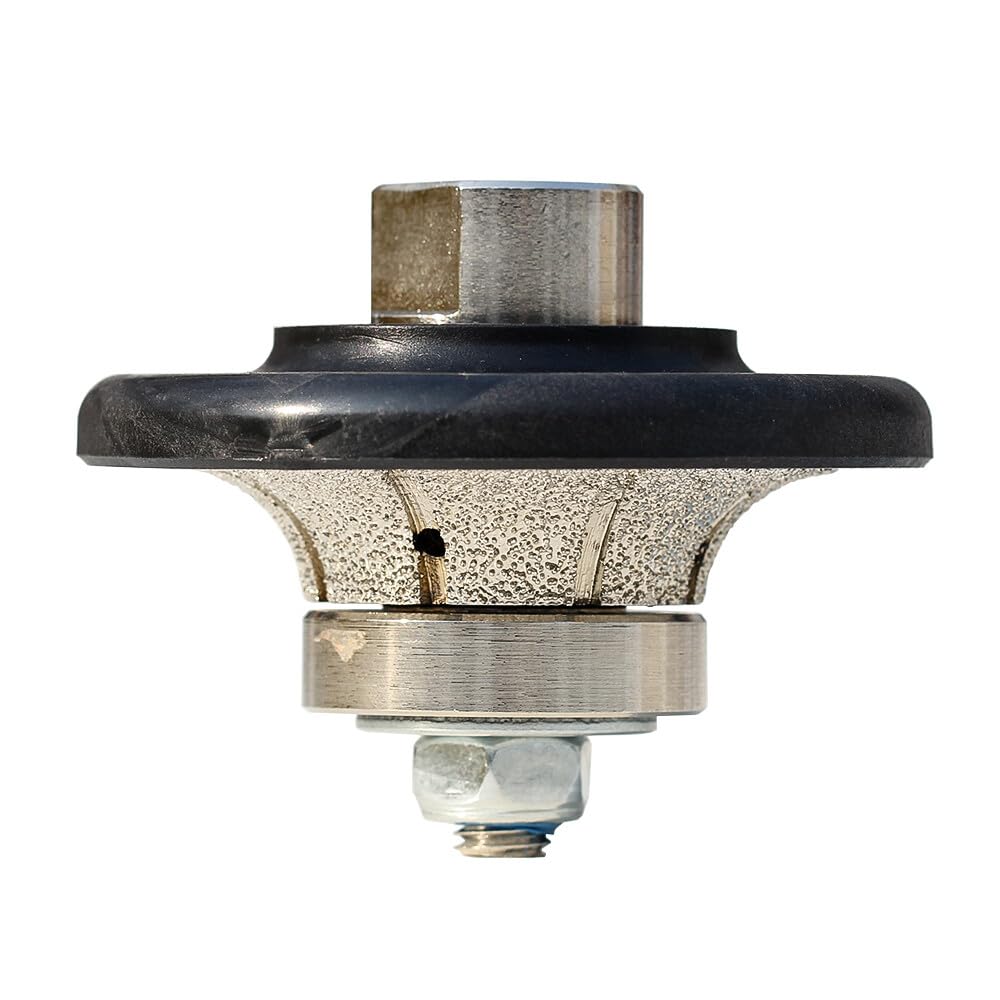 Raizi B10 10 mm type Demi-bullnose/Roundover Diamond Hand Profiler/Router Bits for Granite Countertops