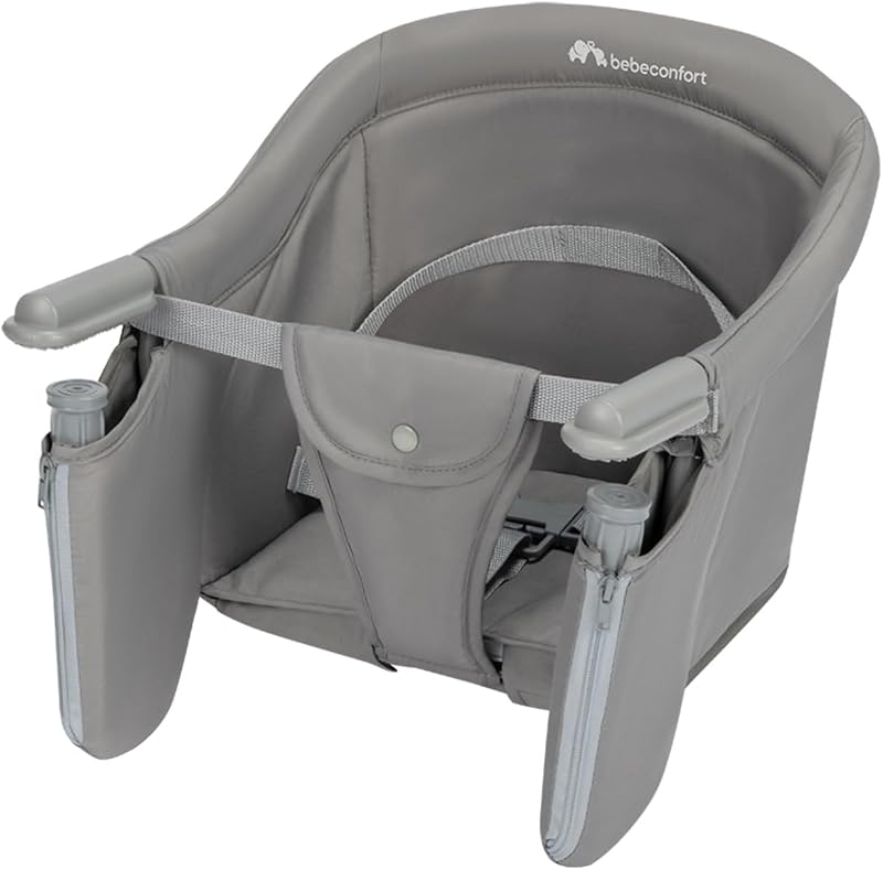 Bebeconfort Malva Clip-On Table Seat 6 Months 3 Years Mineral Grey
