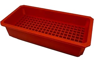 Generic Impact bit holder insert for Milwaukee PACKOUT Low Profile Organizers (160 Bit) (Red), M-POD-0 Comp